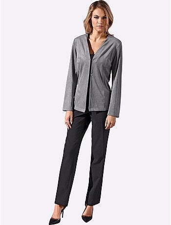 Pantalon Plissé Jambes Affinées - Taille Longue - Witt