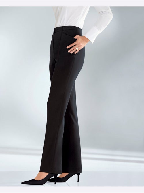 Pantalon Plissé Jambes Affinées - Taille Longue - Witt - Kiabi