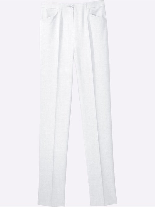 Pantalon Plissé Jambes Affinées - Taille Standard - Witt - Kiabi