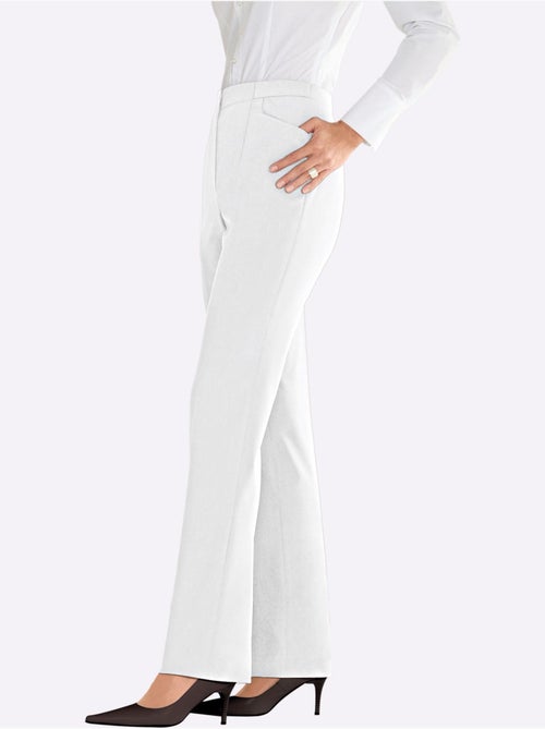 Pantalon Plissé Jambes Affinées - Taille Standard - Witt - Kiabi