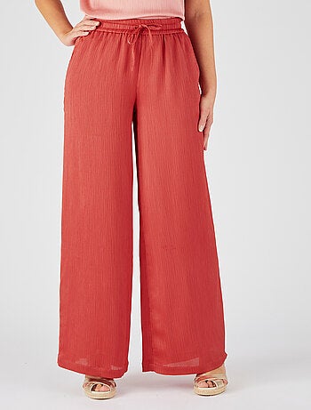 Pantalon plissé permanent - Damart