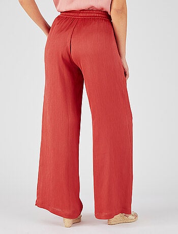 Pantalon plissé permanent - Damart