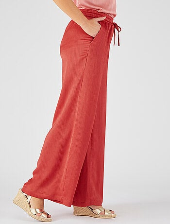 Pantalon plissé permanent - Damart