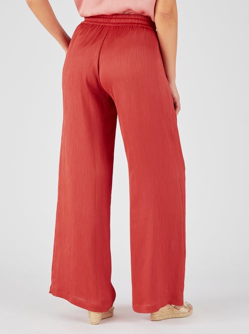 Pantalon plissé permanent - Damart - Kiabi
