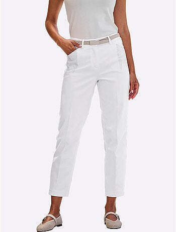 Pantalon Plissé Petites Pierres Fantaisie - Taille Standard - helline