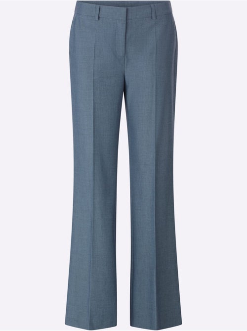 Pantalon plissé plis repassés, effet affinant - taille standard - helline - Kiabi Pantalon plissé plis repassés, effet affinant - taille standard - helline - Kiabi