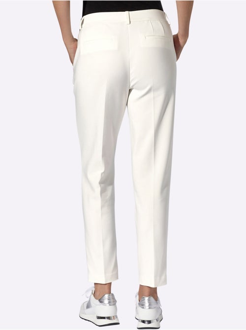 Pantalon Plissé Plis Repassés, Effet Affinant - Taille Standard - Helline - Kiabi