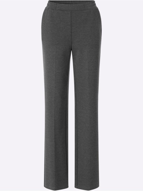 Pantalon plissé plis repassés soignés - taille courte - moda vilona - Kiabi