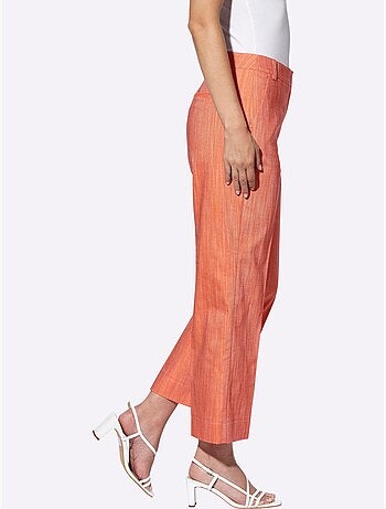 Pantalon Plissé Qualité Denim Teintée - Taille Standard - helline