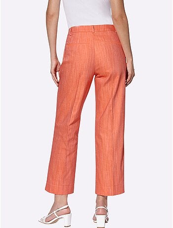 Pantalon Plissé Qualité Denim Teintée - Taille Standard - helline