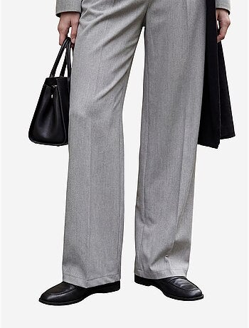 Pantalon plissé taille haute à jambes larges my fashion