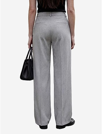 Pantalon plissé taille haute à jambes larges my fashion