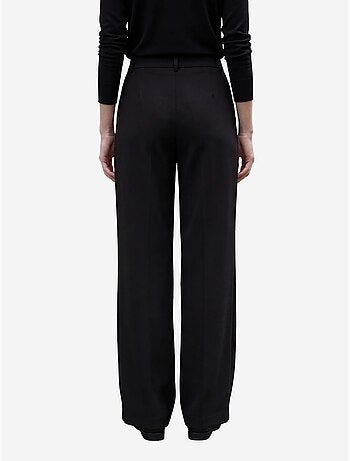 Pantalon plissé taille haute à jambes larges my fashion