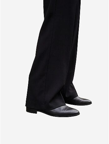 Pantalon plissé taille haute à jambes larges my fashion