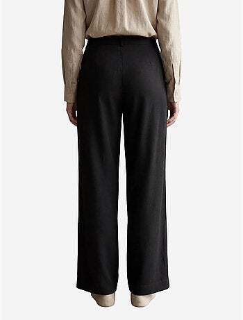 Pantalon plissé taille haute à jambes larges my fashion