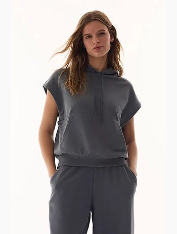 Pantalon plissé taille haute casual penti