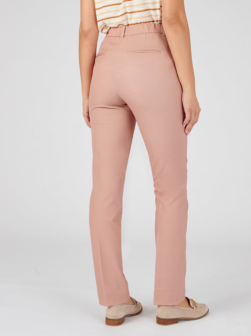 Pantalon poches zippées Perfect Fit by Damart - Damart Taupe - Kiabi