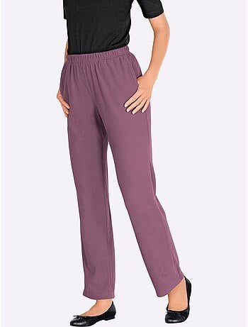 Pantalon polaire polaire moelleuse - taille standard - moda vilona
