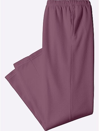 Pantalon polaire polaire moelleuse - taille standard - moda vilona