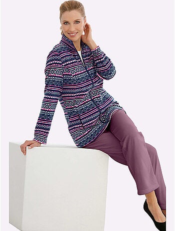 Pantalon polaire polaire moelleuse - taille standard - moda vilona
