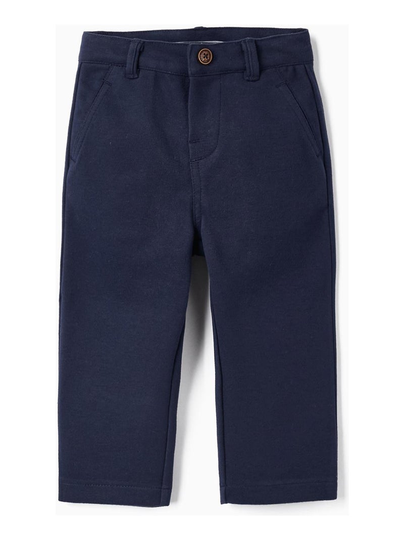 Pantalon pour Bébé Garçon   LITERATURE CLUB Bleu foncé - Kiabi