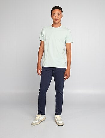 Pantalon pour homme à coupe slim et 5 poches
