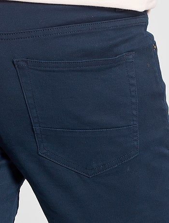 Pantalon pour homme à coupe slim et 5 poches