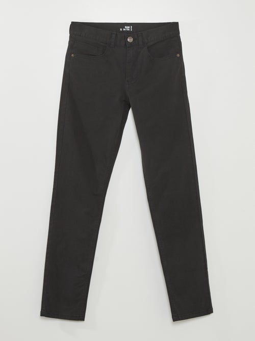 Pantalon pour homme à coupe slim et 5 poches - Kiabi Pantalon pour homme à coupe slim et 5 poches - Kiabi
