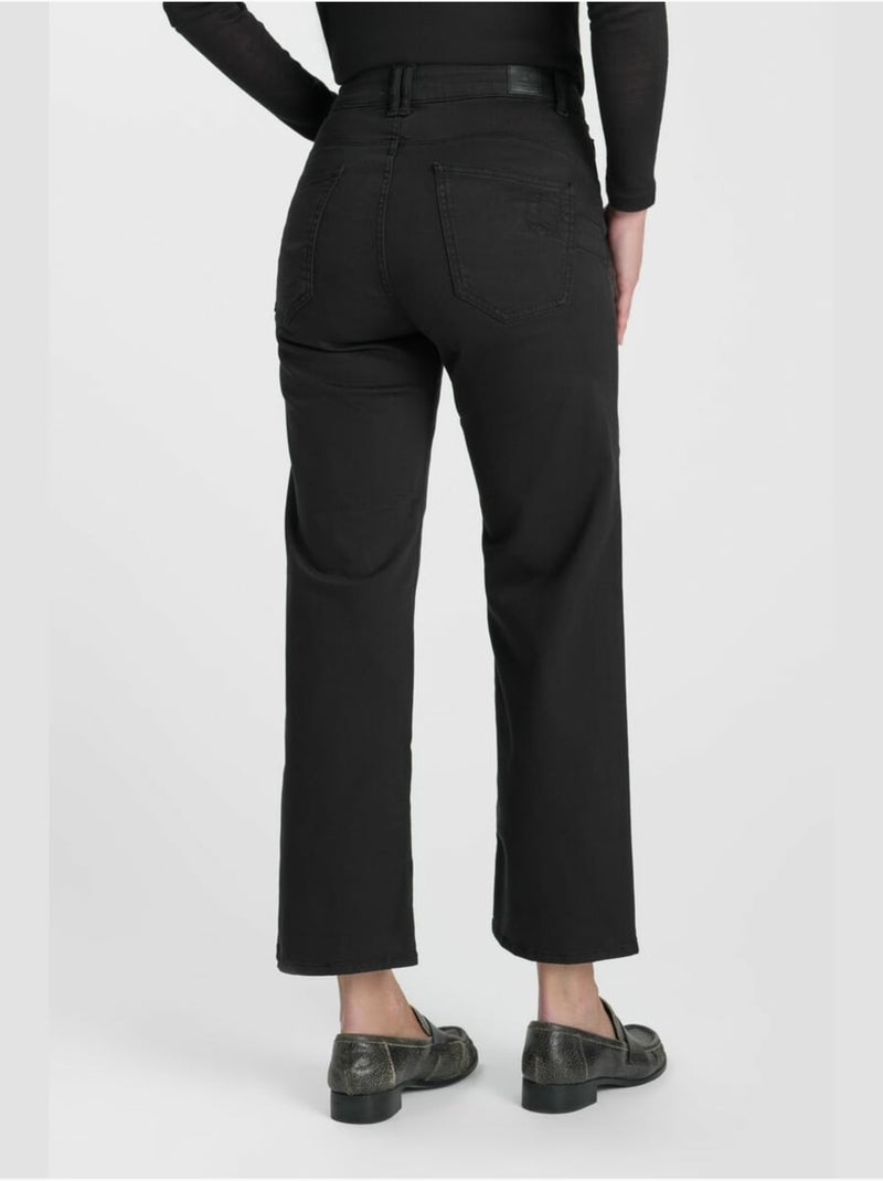 Pantalon pulphi24 loose, large 'le temps des cerises' Noir - Kiabi