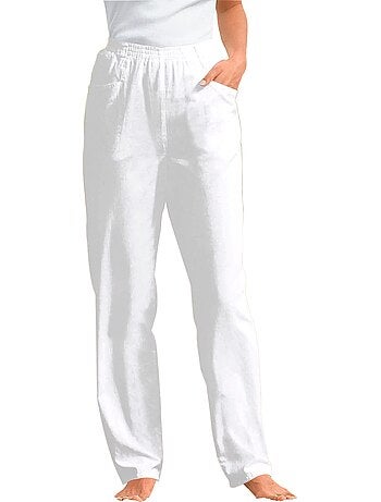 Pantalon Pur Coton - Taille Courte - Witt
