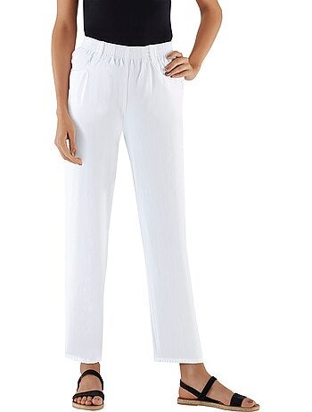 Pantalon Pur Coton - Taille Courte - Witt
