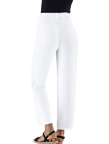 Pantalon Pur Coton - Taille Courte - Witt
