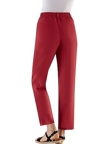 Pantalon Pur Coton - Taille Courte - Witt