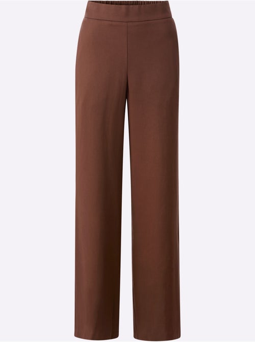 Pantalon Pur Lyocell - Taille Standard - Helline - Kiabi Pantalon Pur Lyocell - Taille Standard - Helline - Kiabi
