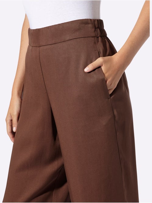 Pantalon Pur Lyocell - Taille Standard - Helline - Kiabi Pantalon Pur Lyocell - Taille Standard - Helline - Kiabi