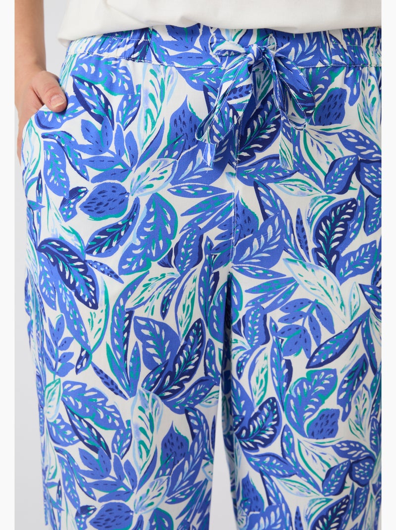 Pantalon pure viscose climatyl - damart Vert émeraude - Kiabi