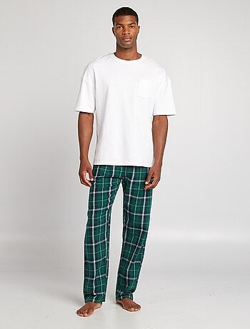 Pantalon pyjama en flanelle