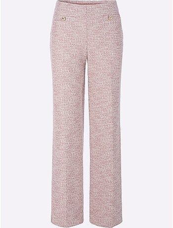 Pantalon qualité bouclée - Taille courte - witt