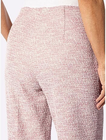 Pantalon qualité bouclée - Taille courte - witt