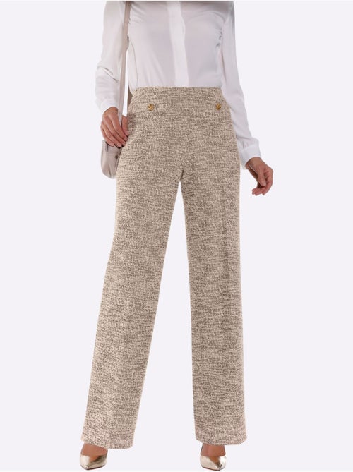 Pantalon qualité bouclée - taille standard - witt - Kiabi Pantalon qualité bouclée - taille standard - witt - Kiabi