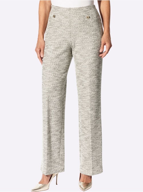 Pantalon qualité bouclée - taille standard - witt - Kiabi Pantalon qualité bouclée - taille standard - witt - Kiabi