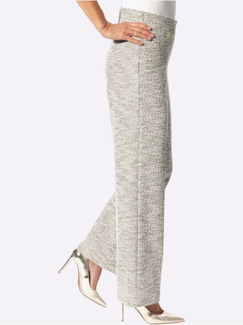 Pantalon qualité bouclée - taille standard - witt - Kiabi Pantalon qualité bouclée - taille standard - witt - Kiabi