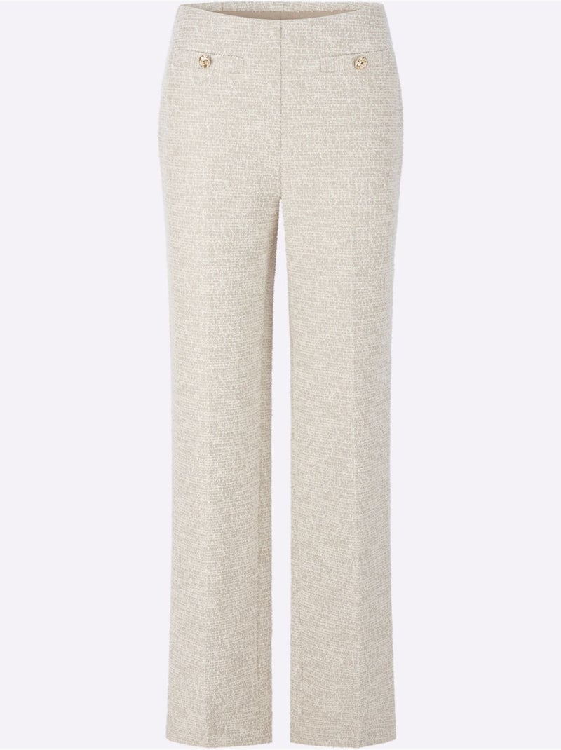 Pantalon qualité bouclée - taille standard - witt Sable - Kiabi