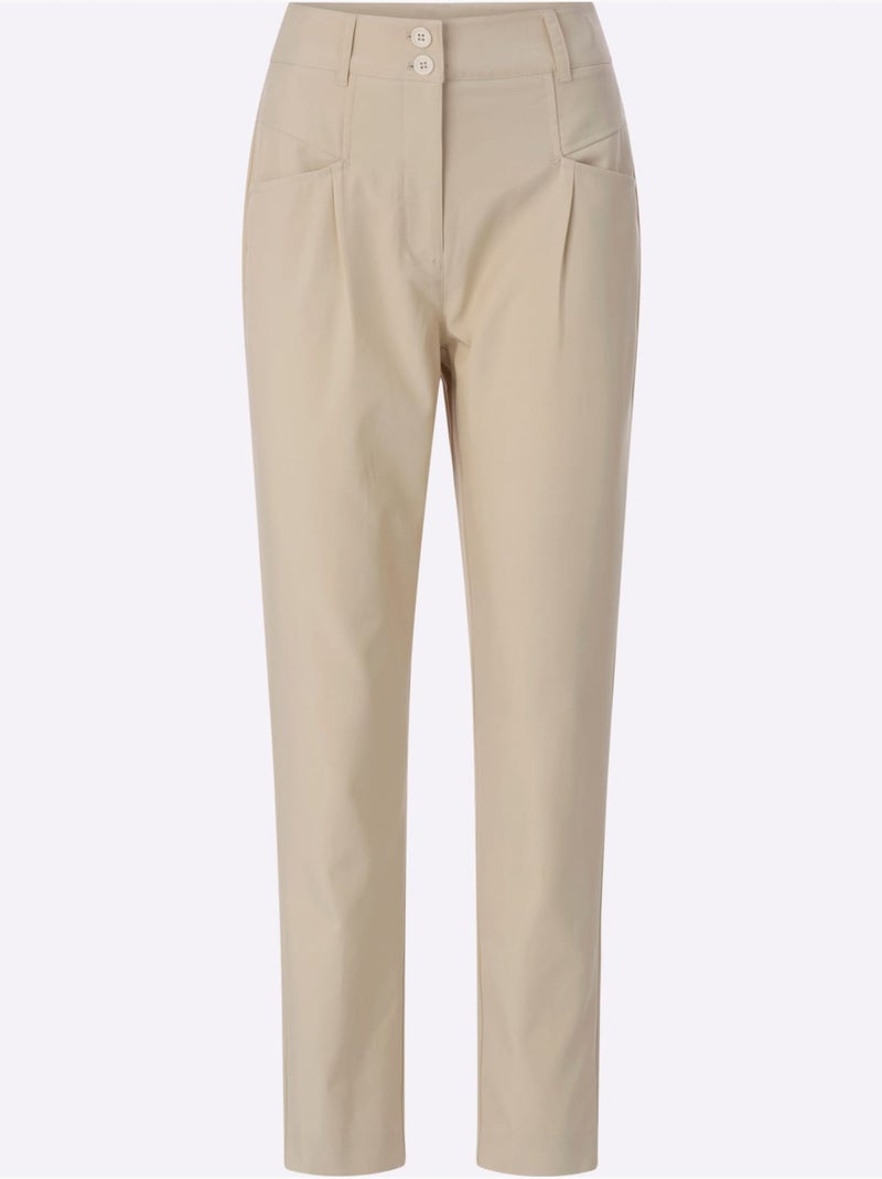 Pantalon qualité brillante ! - taille standard - helline Sable - Kiabi