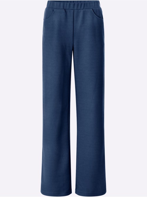 Pantalon Qualité Côtelée - Taille Courte - Moda Vilona - Kiabi