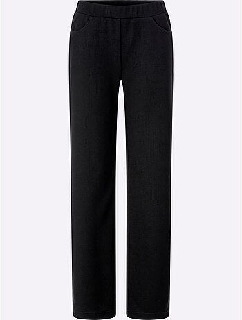 Pantalon Qualité Côtelée - Taille Courte - Moda Vilona