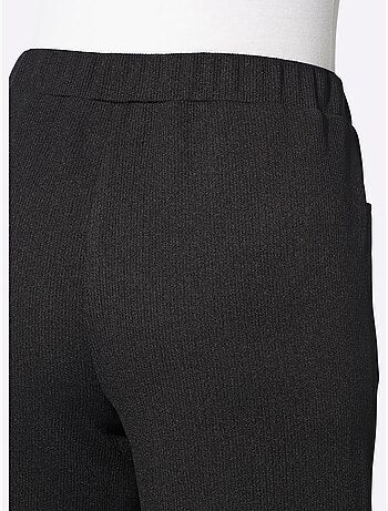 Pantalon Qualité Côtelée - Taille Courte - Moda Vilona
