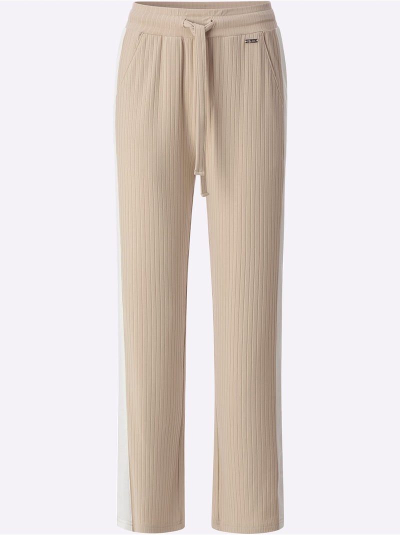 Pantalon Qualité Côtelée Confortable - Taille Standard - Witt Beige - Kiabi