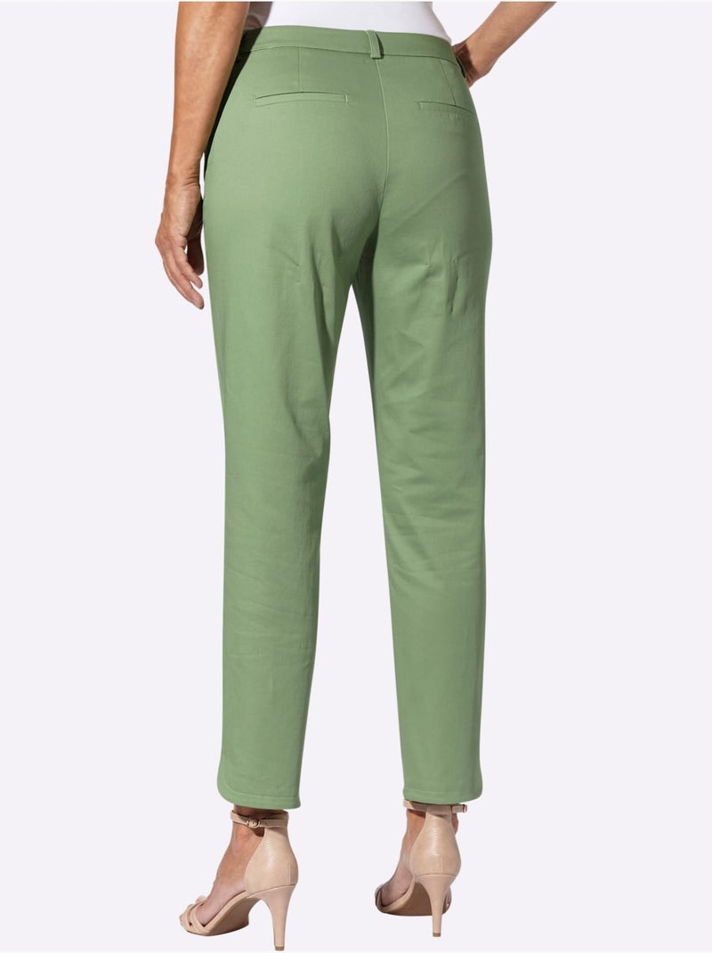 Pantalon Qualité Coton - Taille Standard - Witt Vert eucalyptus - Kiabi