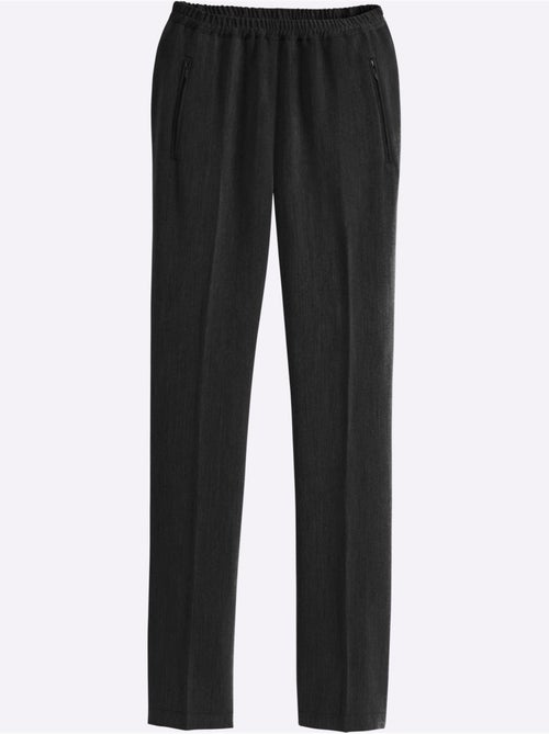 Pantalon qualité douce et chaude - taille courte - moda vilona - Kiabi Pantalon qualité douce et chaude - taille courte - moda vilona - Kiabi